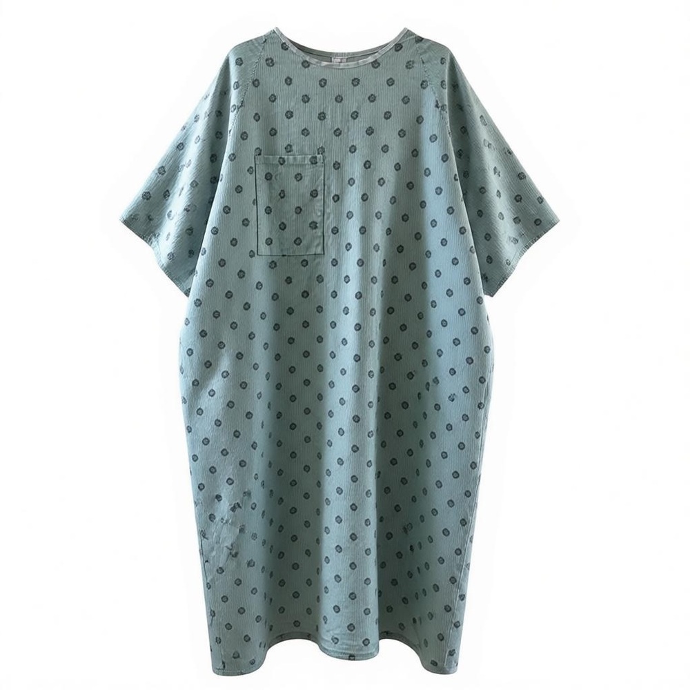 Standard Textile Unisex Hospital Patient Gown L.  Set of 2